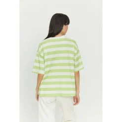 Mazine - Women's Bold Striped - T-Shirt
