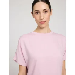 Mazine - Women's Crew Neck Viscose Blouse - Bluse