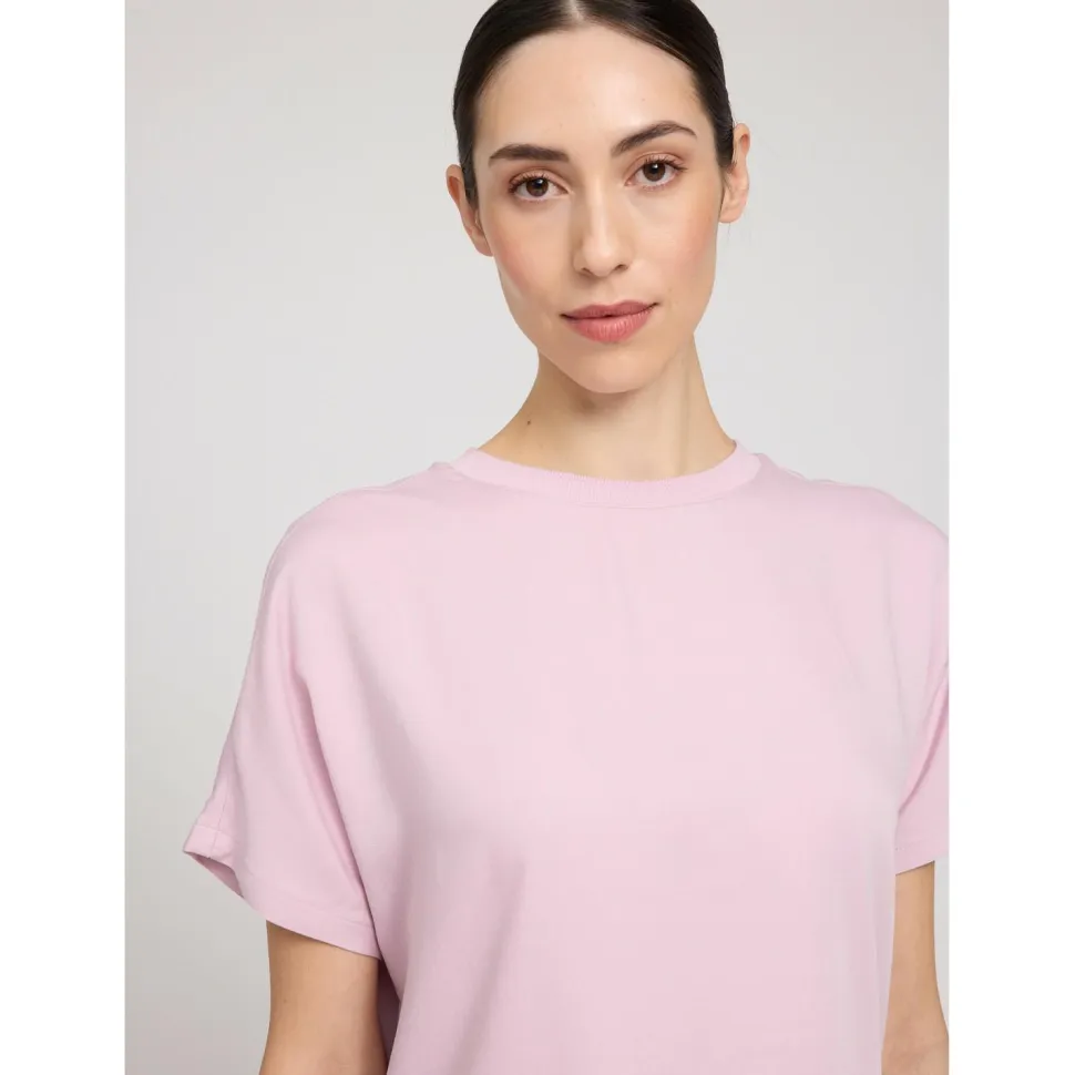 Mazine - Women's Crew Neck Viscose Blouse - Bluse