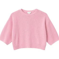 Mazine - Women's Half Sleeve Knit Jumper - Pullover