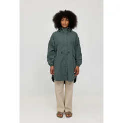 Mazine - Women's Light Parka Recycled Fabric - Mantel