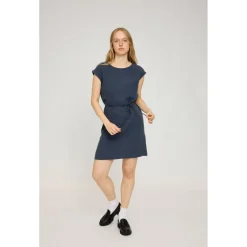 Mazine - Women's Linen Mini Dress - Kleid
