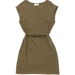 Mazine - Women's Linen Mini Dress - Kleid