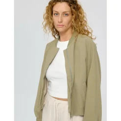 Mazine - Women's Short Cotton Bomber - Freizeitjacke