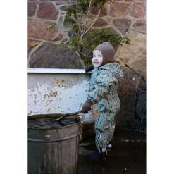 Mikk-Line - Kid's PU AOP Rain Suit with Fleece - Overall