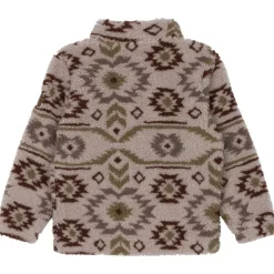 Mikk-Line - Kid's Teddy Mix Jacket AOP - Fleecejacke