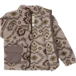 Mikk-Line - Kid's Teddy Mix Jacket AOP - Fleecejacke