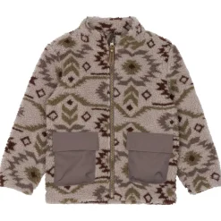 Mikk-Line - Kid's Teddy Mix Jacket AOP - Fleecejacke