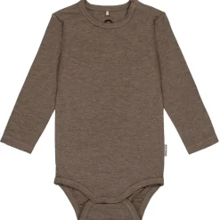 Mikk-Line - Kid's Wool/Bamboo L/S Body - Merinounterwäsche