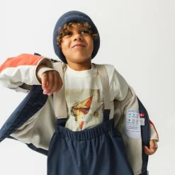 Mini A Ture - Kid's Matwilans Suspender Pants - Regenhose