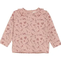 Minymo - Girl's T-Shirt L/S AOP - Longsleeve