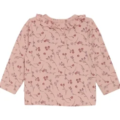 Minymo - Girl's T-Shirt L/S AOP - Longsleeve