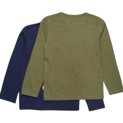 Minymo - Kid's Basic 34 -T-shirt L/S (2-pack) - Longsleeve