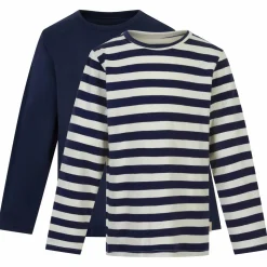Minymo - Kid's Basic 34 -T-shirt L/S (2-pack) - Longsleeve
