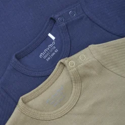 Minymo - Kid's Blouse L/S (2-Pack) - Longsleeve