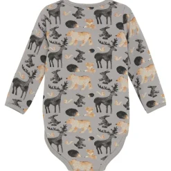 Minymo - Kid's Body L/S AOP Sweat - Alltagsunterwäsche