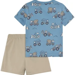 Minymo - Kid's Nightset S/S AOP 134263 - Alltagsunterwäsche