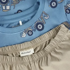 Minymo - Kid's Nightset S/S AOP 134263 - Alltagsunterwäsche