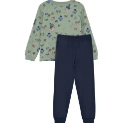 Minymo - Kid's Pyjamas L/S Set AOP 134260 - Alltagsunterwäsche