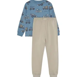 Minymo - Kid's Pyjamas L/S Set AOP 134262 - Alltagsunterwäsche