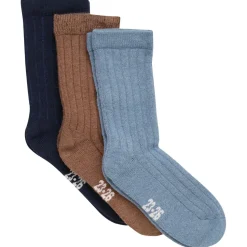 Minymo - Kid's Wool Socks Rib 3-Pack - Multifunktionssocken