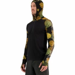 Mons Royale - Temple Merino Air-Con Hood - Merinoshirt