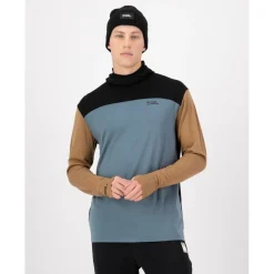 Mons Royale - Yotei Merino Powder Hood L/S - Merinoshirt