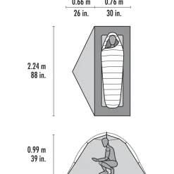 MSR - Elixir 1 Person Tent V3 - 1-Personen Zelt