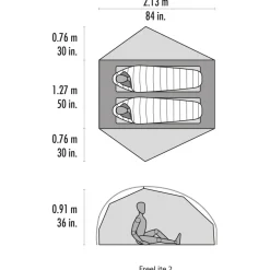 MSR - Freelite 2 Person Tent V4 - 2-Personen Zelt