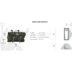 MSR - Hubba Hubba Bikepack 1 - 1-Personen Zelt