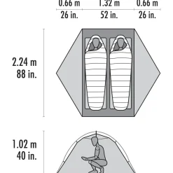 MSR - Hubba Hubba HD 2 Person - 2-Personen Zelt