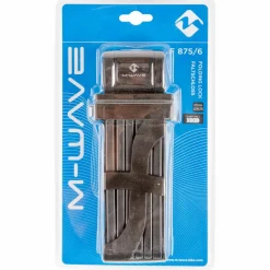 M-Wave - Faltschloss F 875/6 - Fahrradschloss