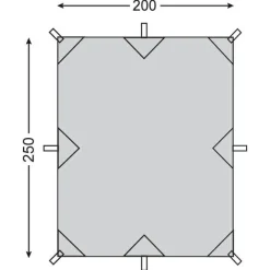Nordisk - Voss 5 Ultra-LightWeight - Tarp