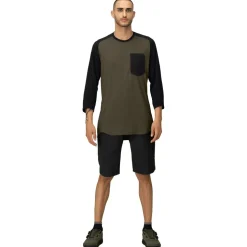 Norrøna - Skibotn Equaliser Merino 3/4 T-Shirt - Radtrikot