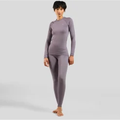 Odlo - Women's BL Top Crew Neck L/S Performance Warm Eco - Kunstfaserunterwäsche