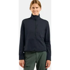 Odlo - Women's Mid Layer 1/2 Zip Grid Fleece - Fleecejacke