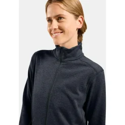 Odlo - Women's Mid Layer Full Zip Grid Fleece - Fleecejacke