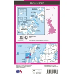 Ordnance Survey - Sound Of Harris L018 - Wanderkarte