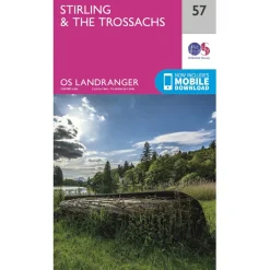 Ordnance Survey - Stirling / The Trossachs L057 - Wanderkarte