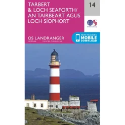 Ordnance Survey - Tarbert / Loch Seaforth L014 - Wanderkarte