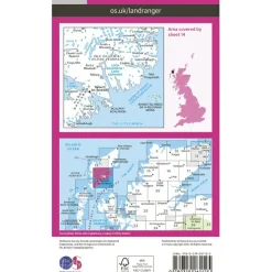 Ordnance Survey - Tarbert / Loch Seaforth L014 - Wanderkarte