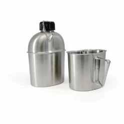 Origin Outdoors - Edelstahl Feldflasche - Trinkflasche