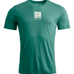 Ortovox - 120 Cool Tec Abstract T-Shirt - Merinoshirt