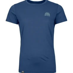 Ortovox - Women's 120 Cool Tec Mountain Stripe T-Shirt - Merinoshirt