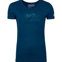 Ortovox - Women's 150 Cool Vintage Badge T-Shirt - Merinoshirt