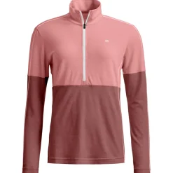 Ortovox - Women's 185 Rock'N'Wool Zip Neck - Merinounterwäsche