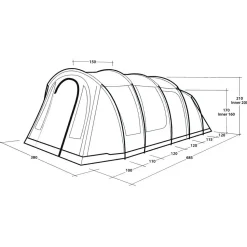 Outwell - Carolina 6 - Gruppenzelt