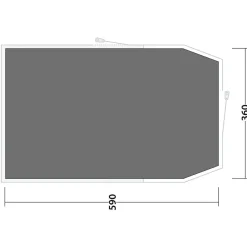 Outwell - Footprint Rockwell 6 - Zeltunterlage