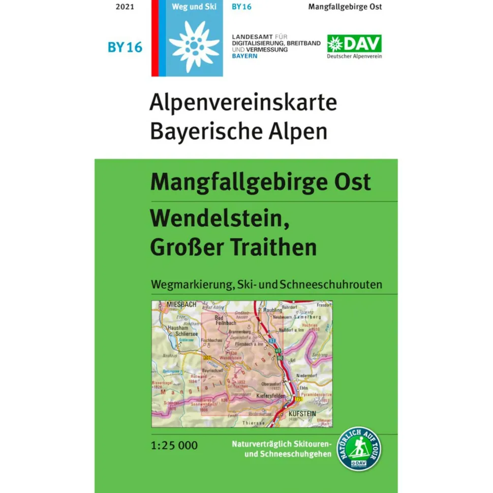 Panico - Mangfallgebirge Ost - Wanderkarte