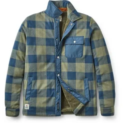 Passenger - Firelight Sherpa Lined Overshirt - Winterjacke